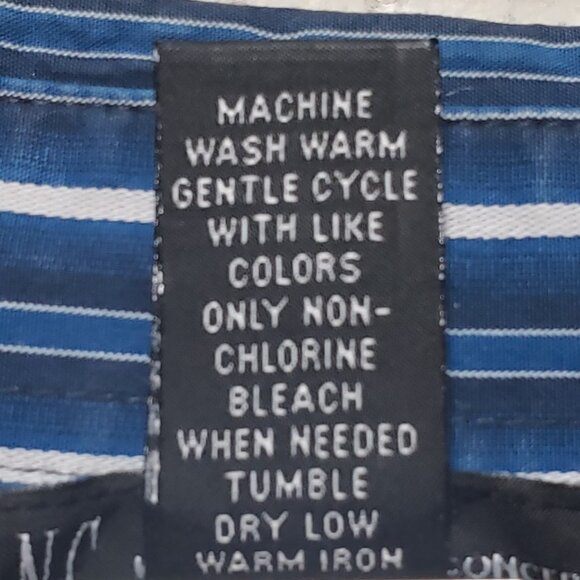 INC International Concepts Long Sleeve Button Down Shirt Size L - Picture 7 of 9